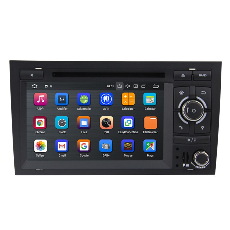 7“安卓8.1 RK PX30奥迪A4 2002-2007专用车载DVD导航影音 2G+16G