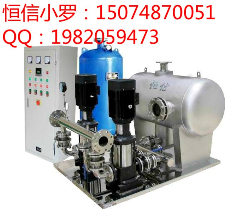 成套恒压供水设备小高层自来水二次加压设备恒压供水水泵