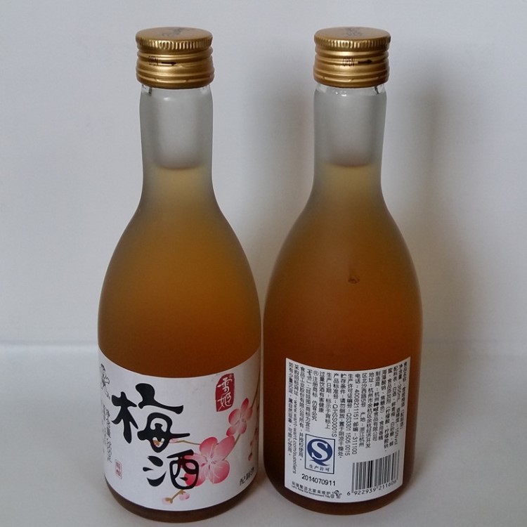 雪姬梅酒/青梅酒/果子酒/ 旺旺梅酒355ml *12瓶