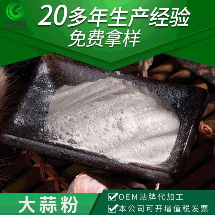 江苏萃谷厂家供应大蒜粉 大蒜制品 食用调味料大蒜粉