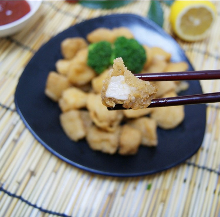 三统万福 厂家直销盐酥杏鲍菇 鸡排店热卖产品 油炸类蔬菜