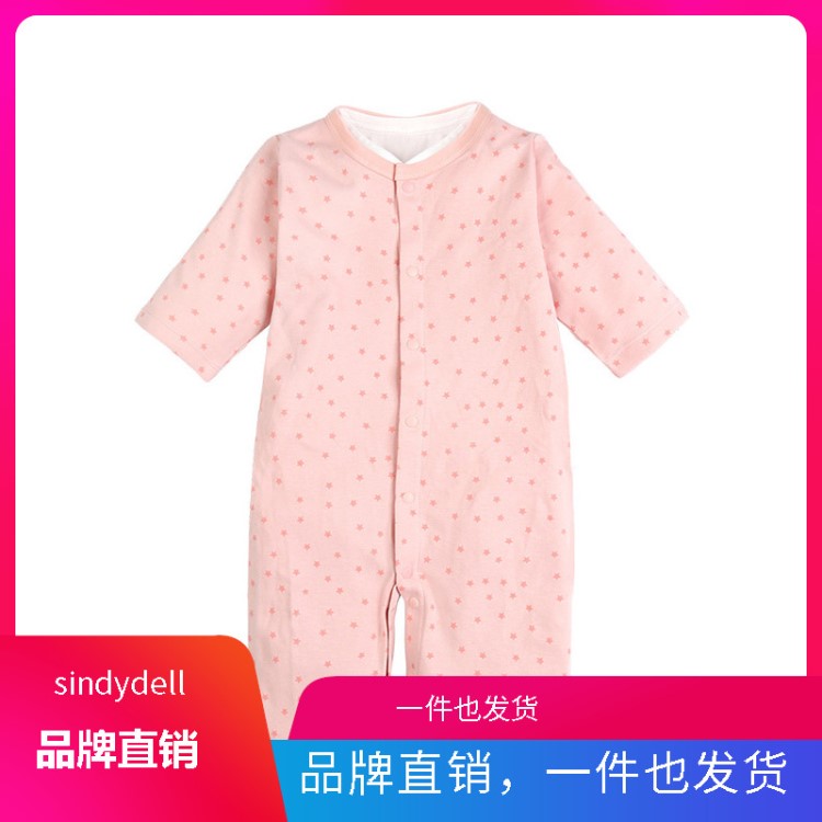 网红婴儿服和尚服新生婴儿衣服棉哈衣睡袋可爱超萌连体衣婴幼儿