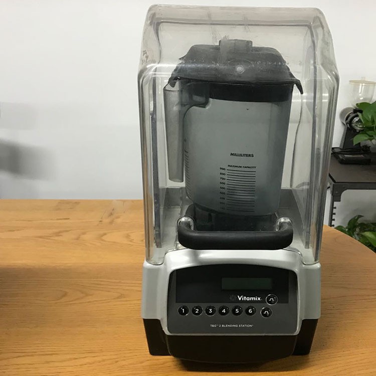 沙冰机带罩静商用奶茶店 二手vitamix VM0122自动冰沙搅拌机