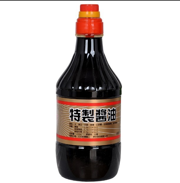 海鲜寿司醬油中国台湾 金兰特制酱油1500ml 老抽红烧卤肉饭