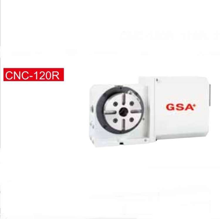 台湾旭阳 数控第四轴转台/CNC电脑数控分度盘 CNC-120R：一般型