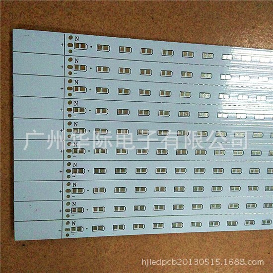 92灯LED灯条线路 T8照明灯管铝基板 PCB覆铜板 COB封装