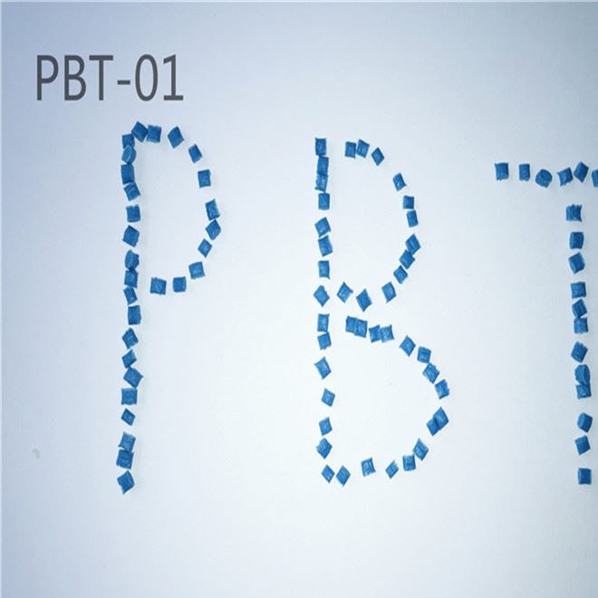 PET-01蓝色颜色PET V0阻燃增强30环保 再生颗粒回料改性料新料