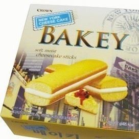 韩国Crown可瑞安枕式BAKEY可拉奥蛋糕派 枕派 102g 零食品