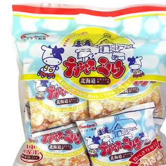 台湾食品 北海道牛乳仙贝240G 8雪饼 休闲食品 送礼佳品