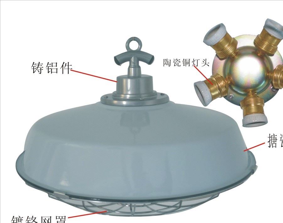 供应GC21-5 货舱灯 五泡灯 单泡灯 船用防腐灯 船用五泡货舱灯