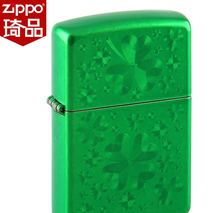 zippo打火机美国原装青花草原可刻字刻图定制混批