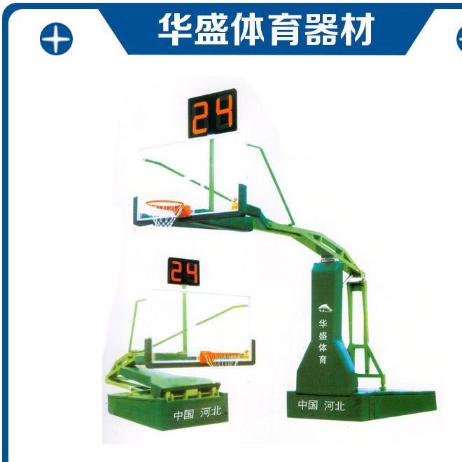 生产手动液压篮球架可升降2米 标准篮球架 球架蓝球架