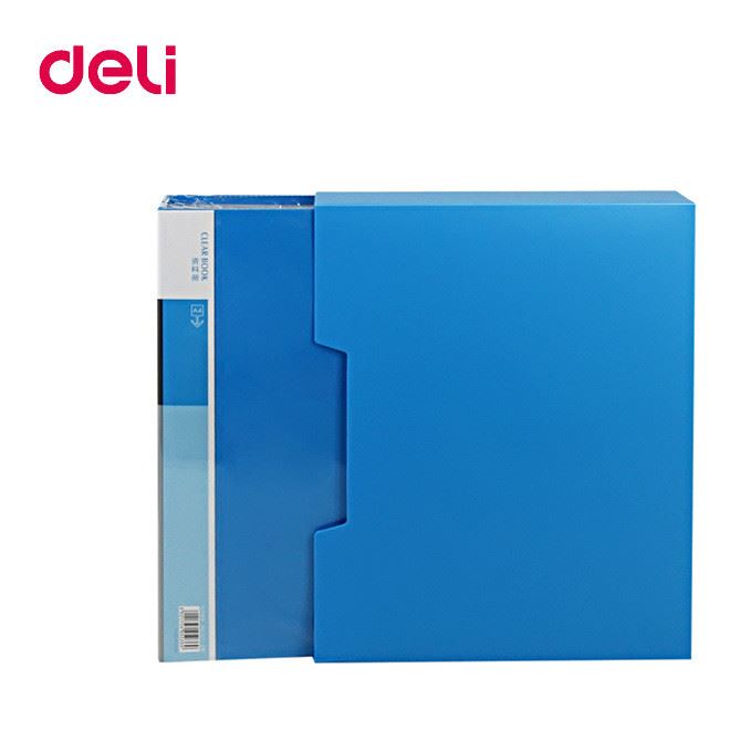 Deli/得力办公文具文件夹80页资料册-5036